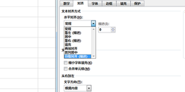 点击查看原图 excel中表格里的字体如何两端对齐