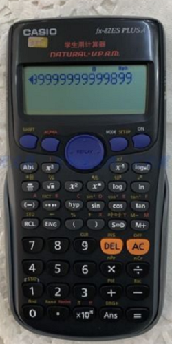 Casio计算器设置（显示方式：分数和小数转换）