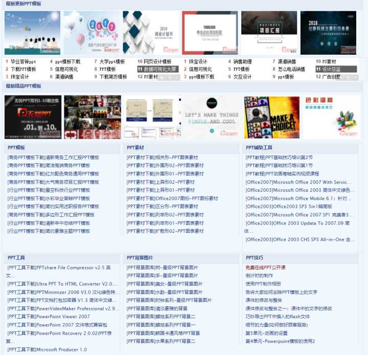 哪里有免费PPT模板下载？