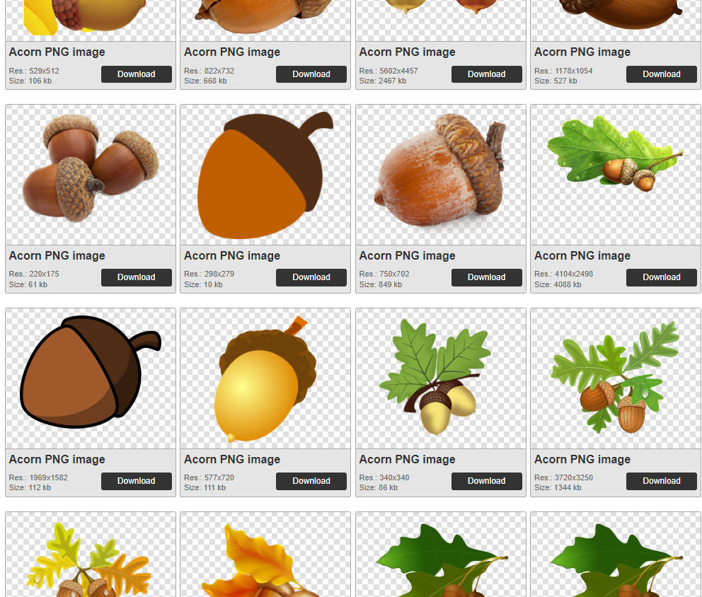 PNG images