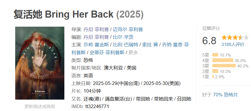 A24恐怖新片，尺度大到生理不适！
