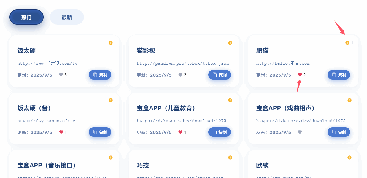精选TvBox接口，不多但都好用。