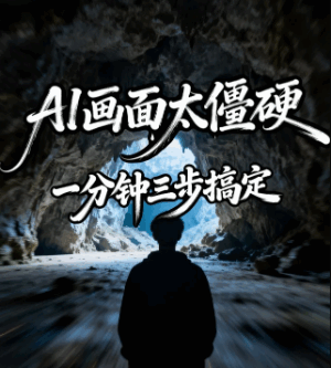 只需三步搞定AI画面僵硬‼️速速码住✅